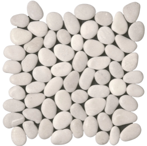 Beige Rectified Matte Pebble Interlocking - stone tile